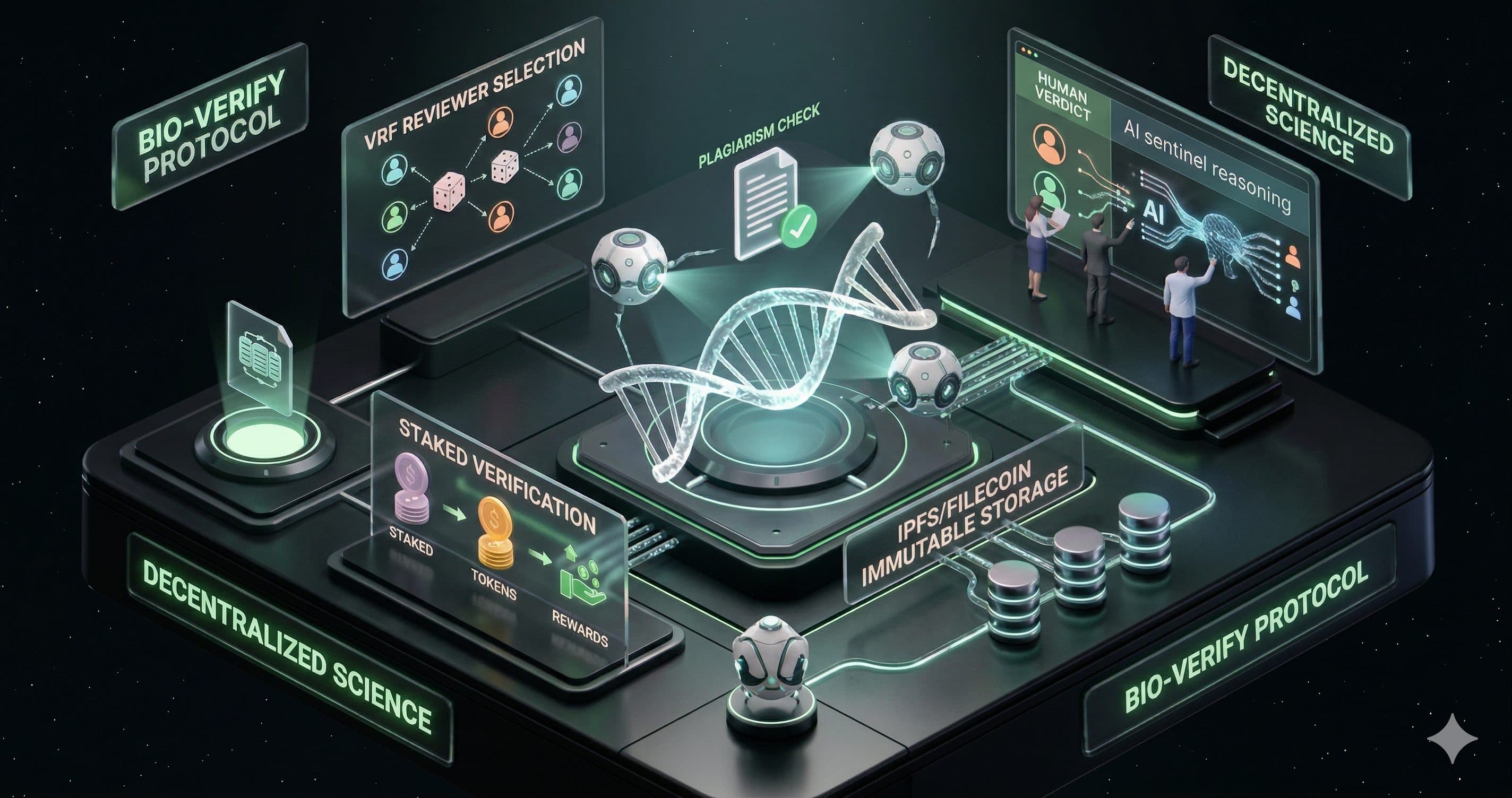 BioVerify Agentic Protocol Workflow